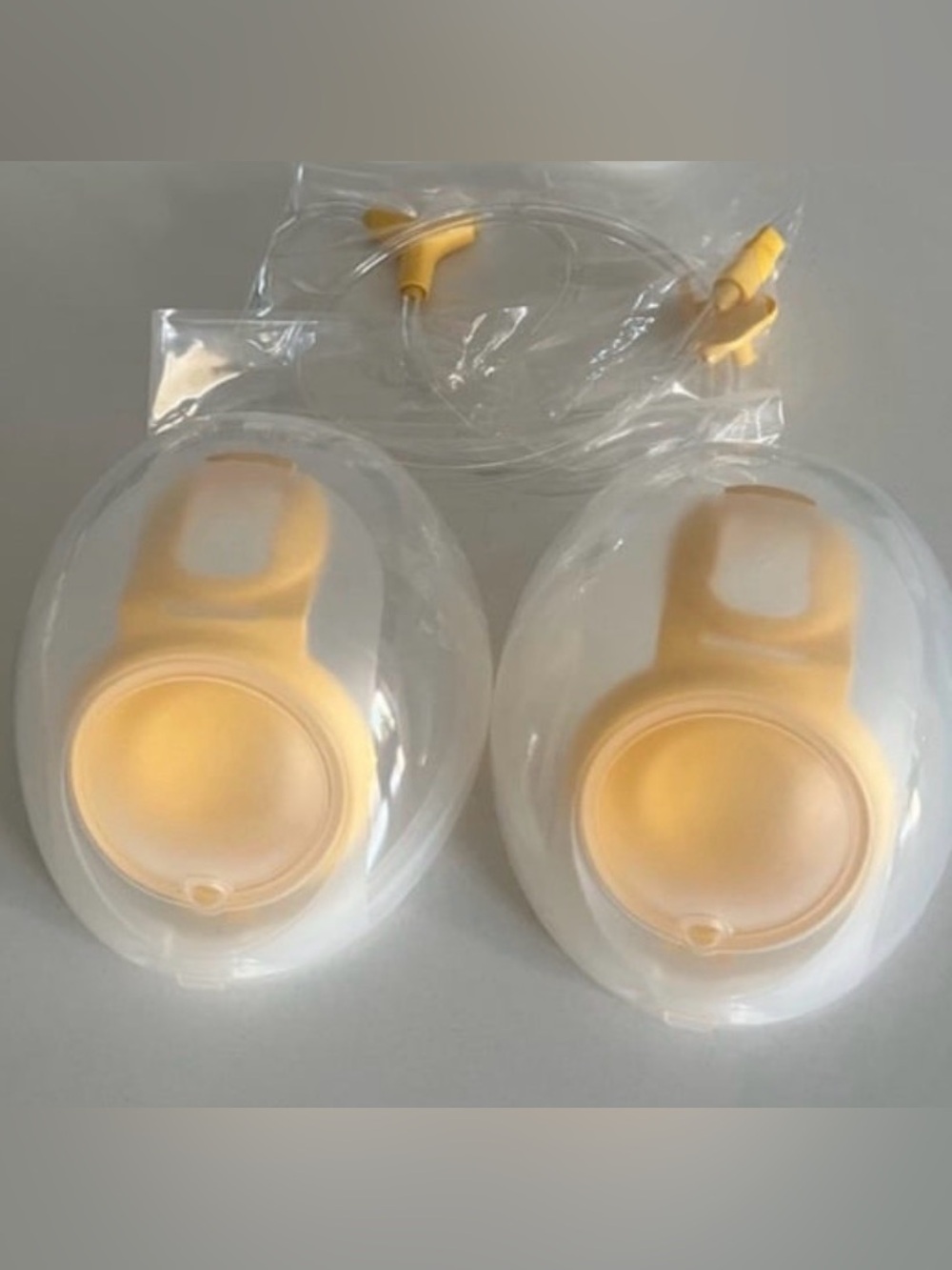 Medela collection cups and tubes